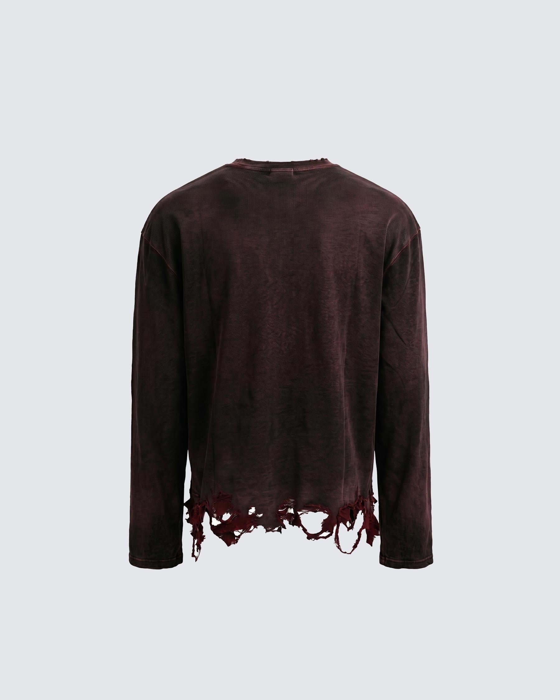 KIIKIO-Post-Apocalyptic Spray-Wash Long Sleeve T