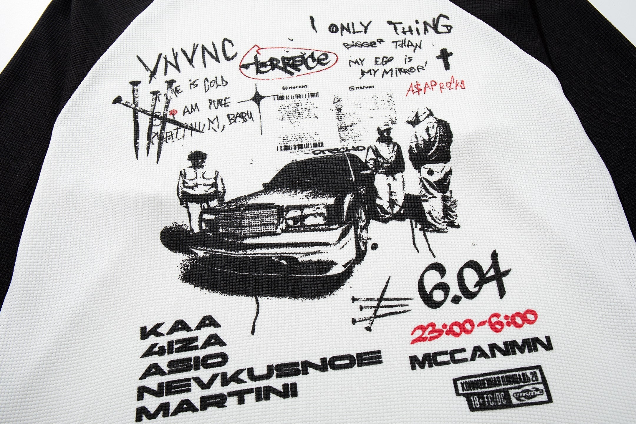 Omirad Vintage Street Graphic Raglan Long Sleeve