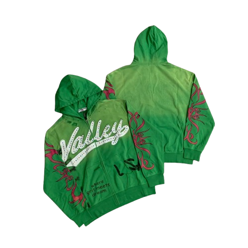 Vale Forever Green Valley Dreams Graphic Hoodie