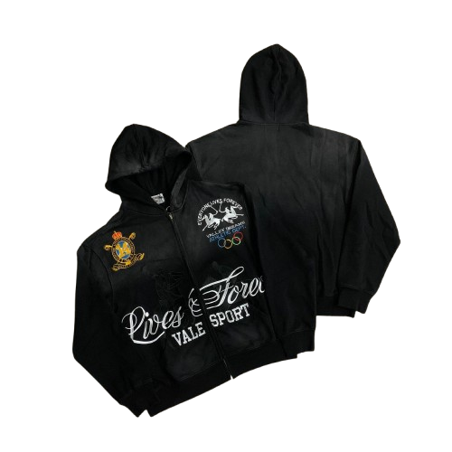 Vale Forever Black Rock Force Graphic Hoodie