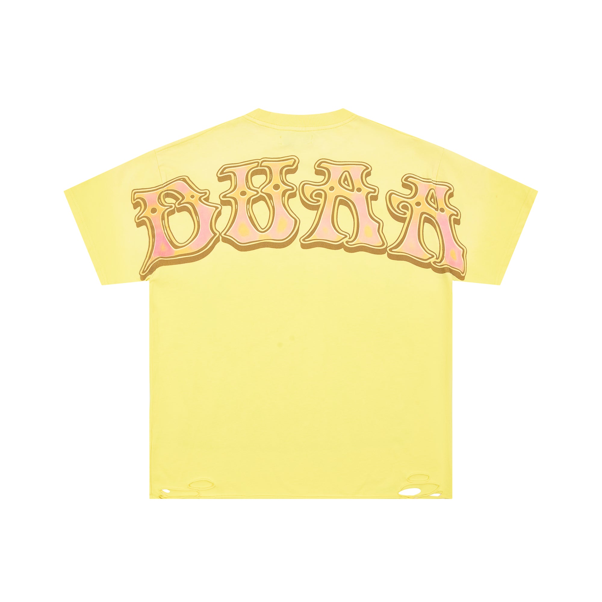 DUAA Wear Globe Peace‑Sign Psychedelic Distressed Vintage Graphic Tee