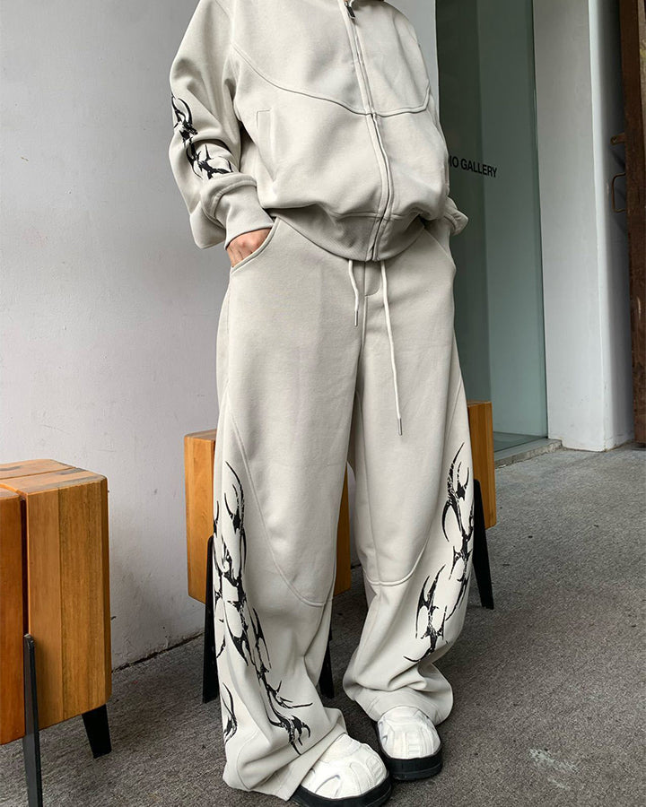 American Machete Hip Hop Draped Casual Pants