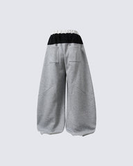 New High Street Colorblock Wide Sweatpants