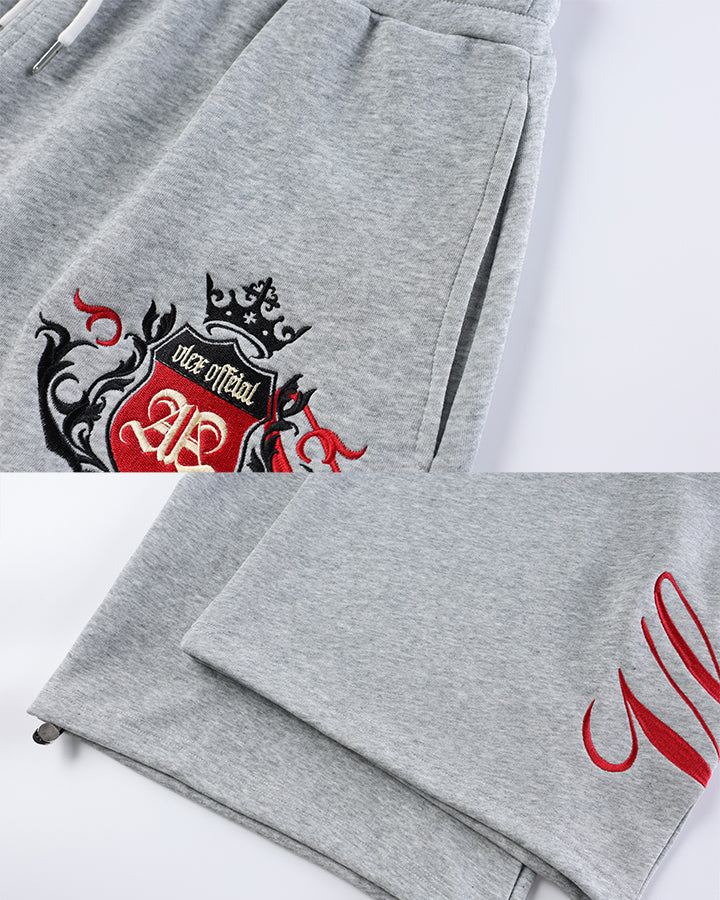 American Collegiate Graphic Wide Leg Sweat Shorts