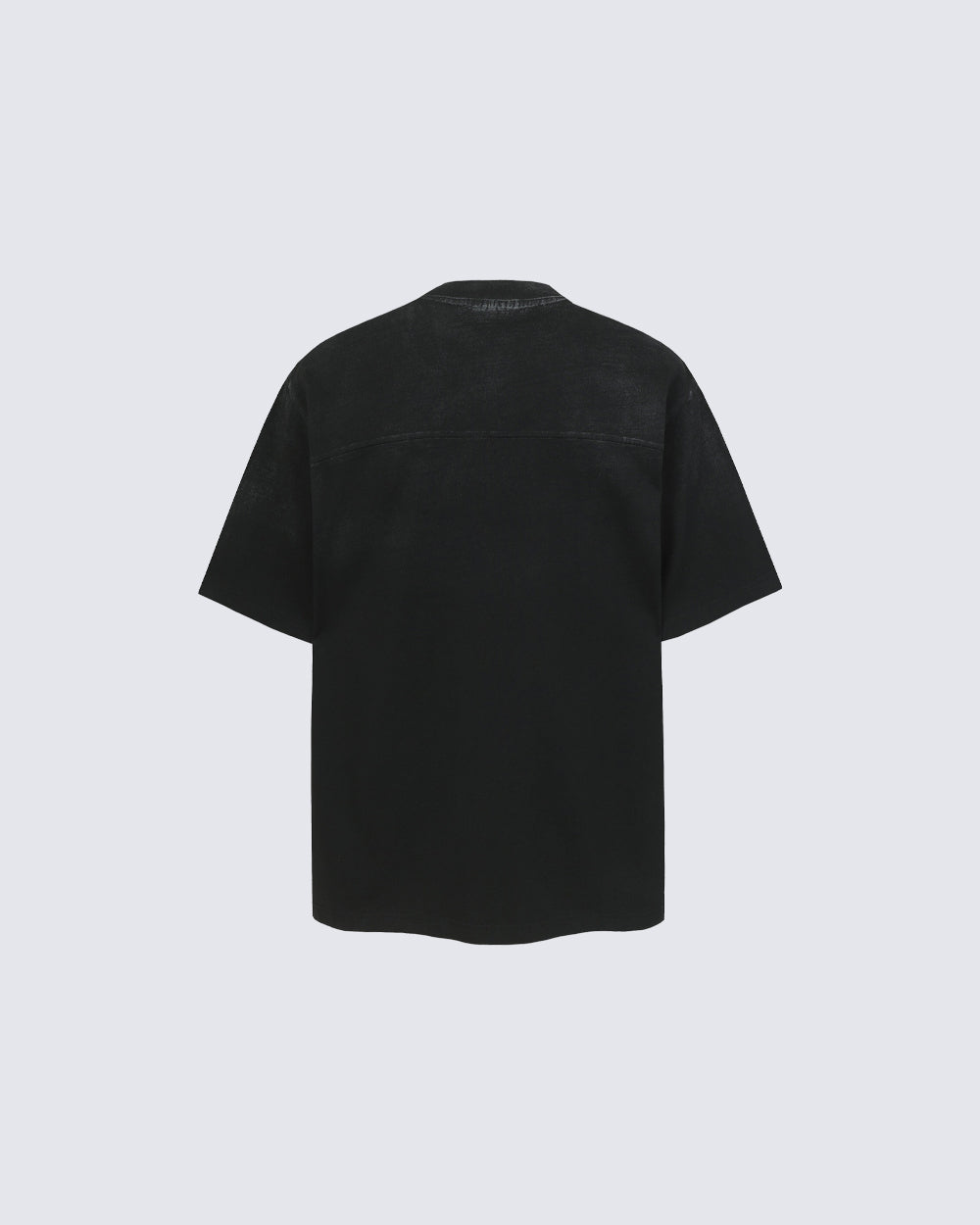 American Deconstructed Colorblock Casual Tee New