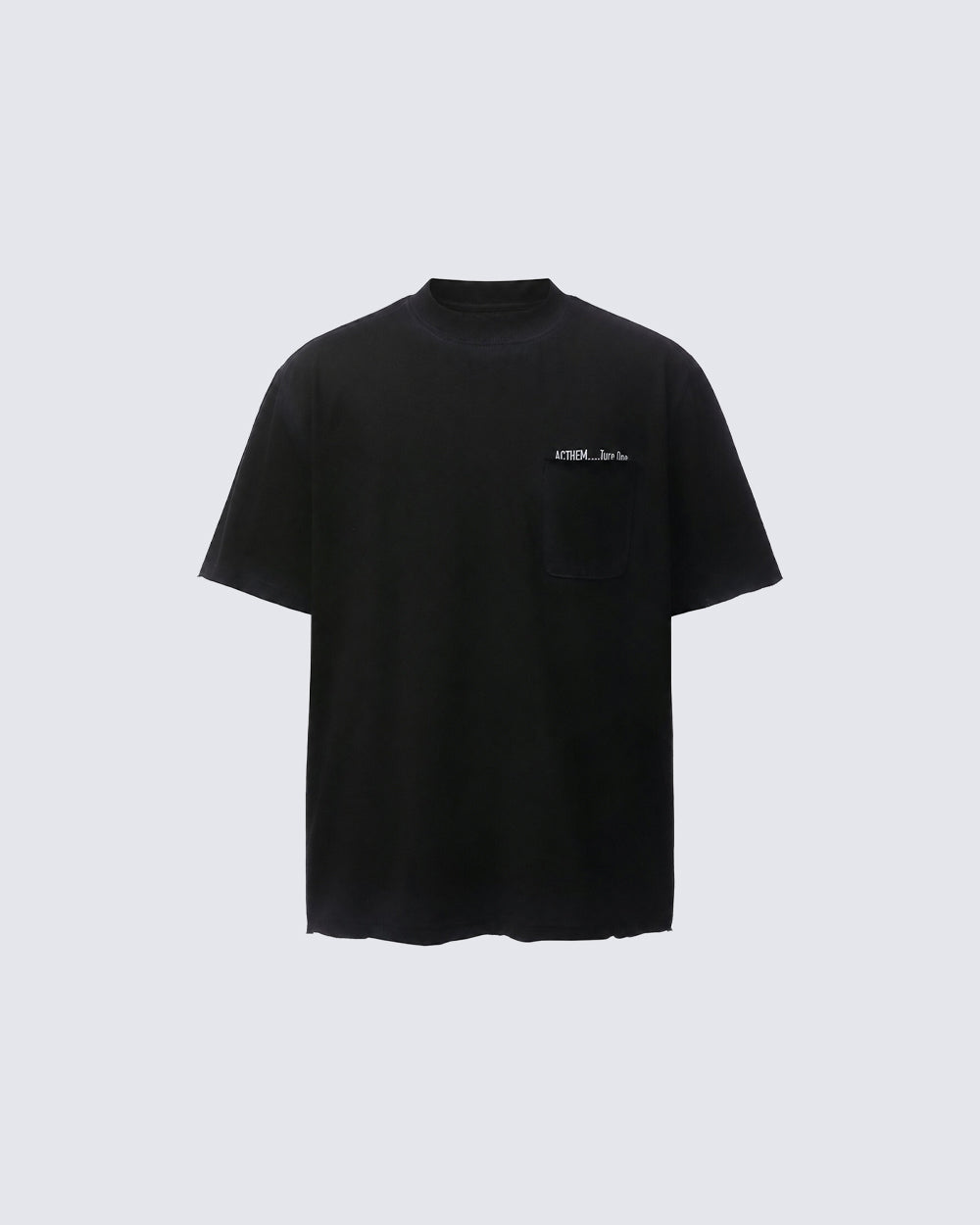 Soft Washed Minimal Pocket Short Sleeve Tee