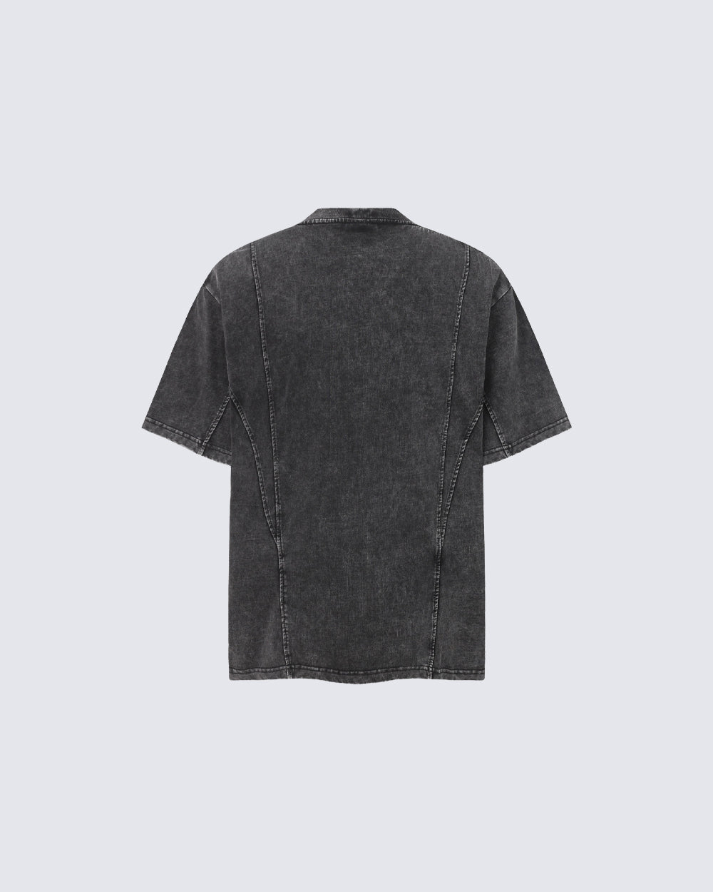 Vintage Washed Deconstructed Casual Tee