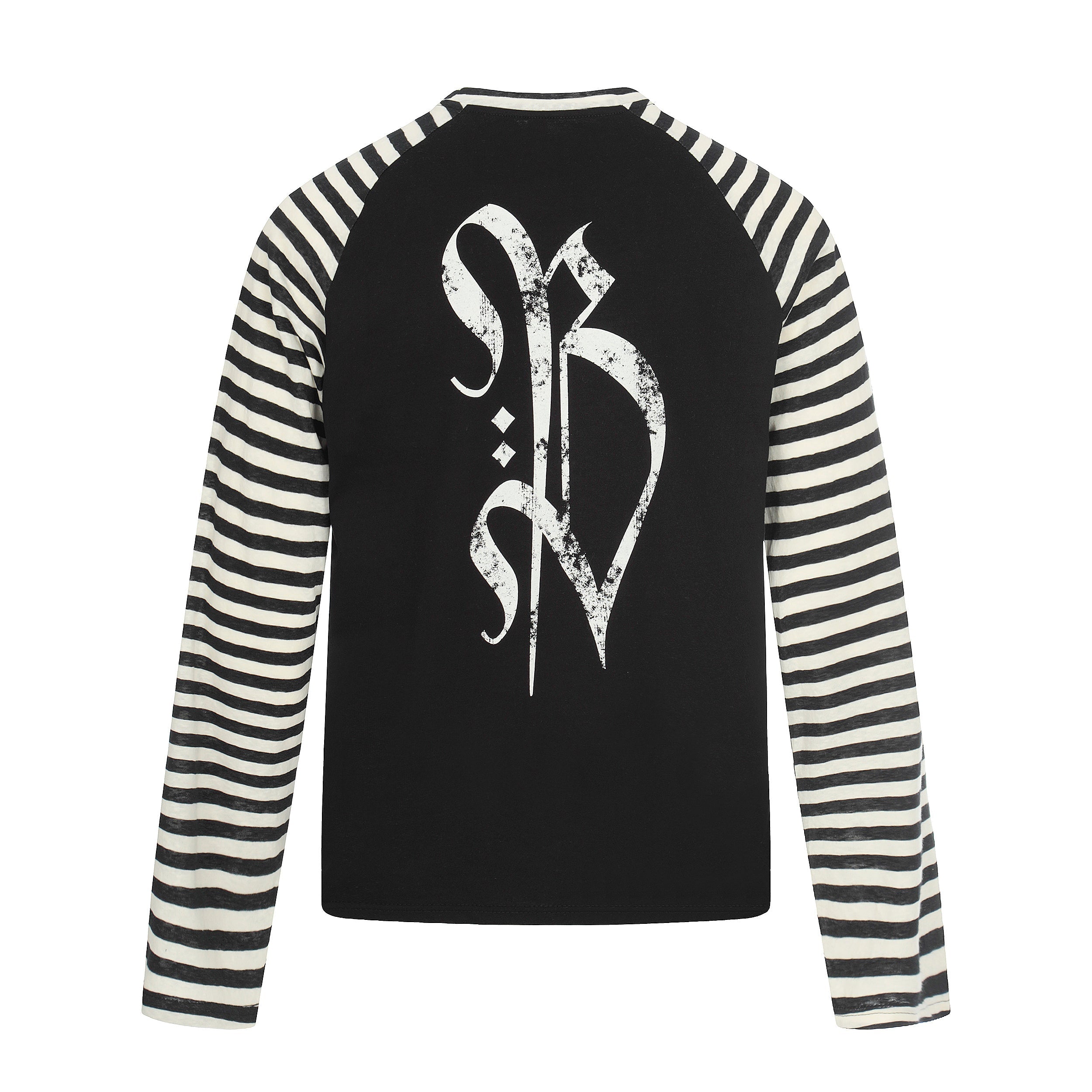 Omirad Cross Graphic Raglan Long Sleeve Tee