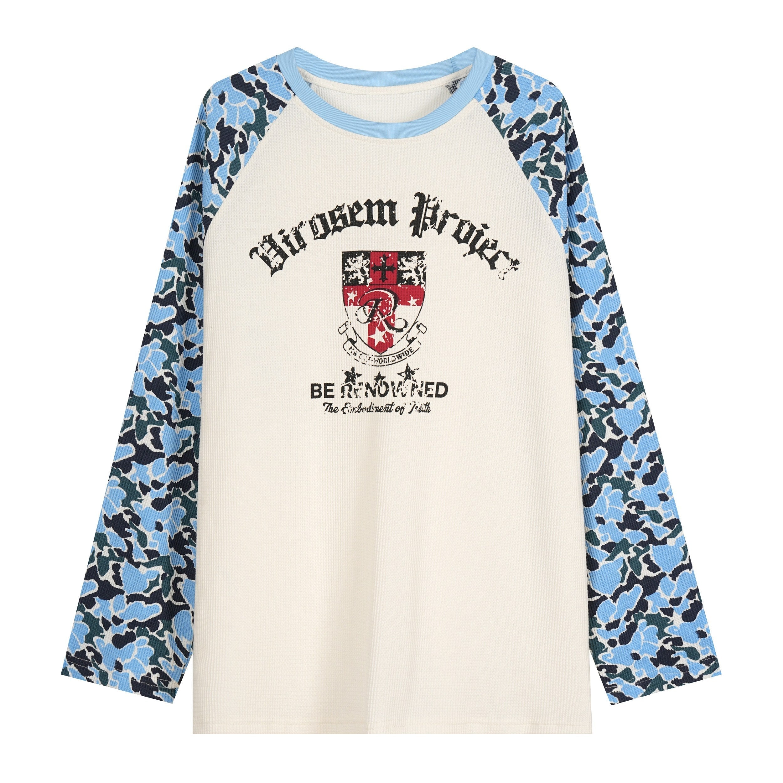 Omirad Camo Raglan Long Sleeve Tee