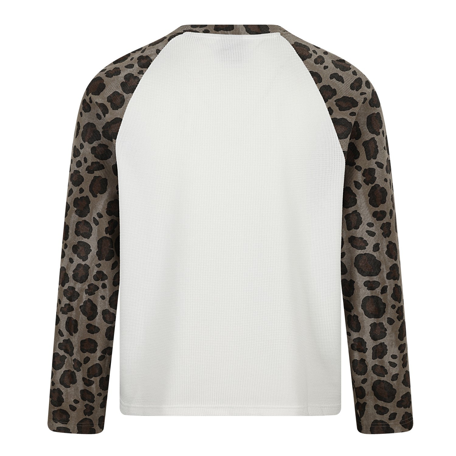 Omirad Leopard Raglan Long Sleeve T-Shirt