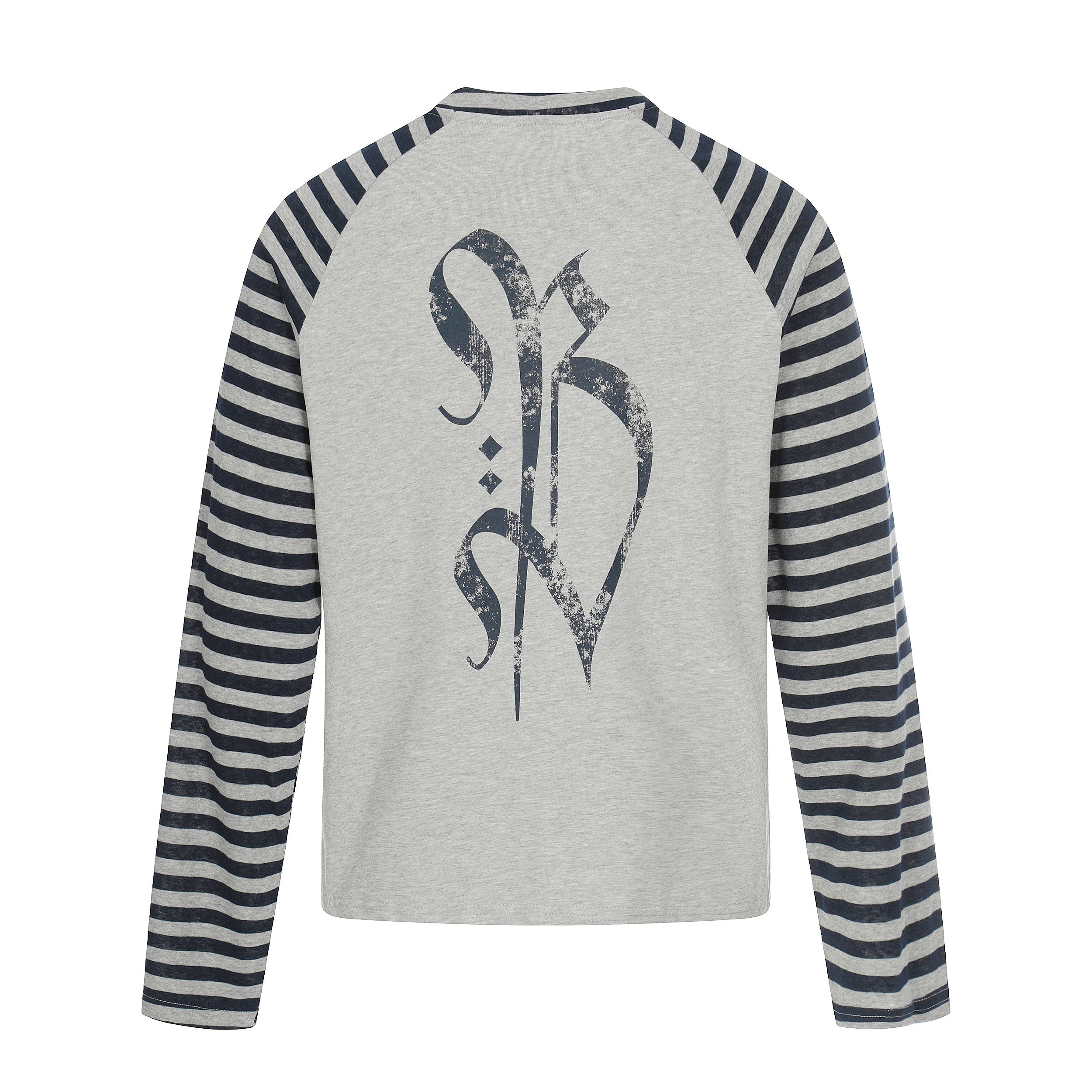 Omirad Cross Graphic Raglan Long Sleeve Tee