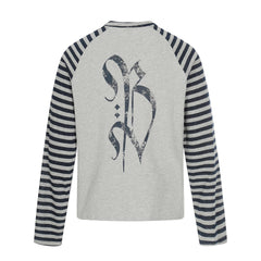 Omirad Cross Graphic Raglan Long Sleeve Tee