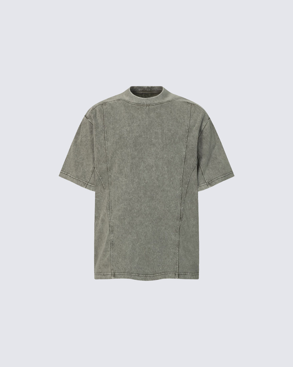 Vintage Washed Deconstructed Casual Tee