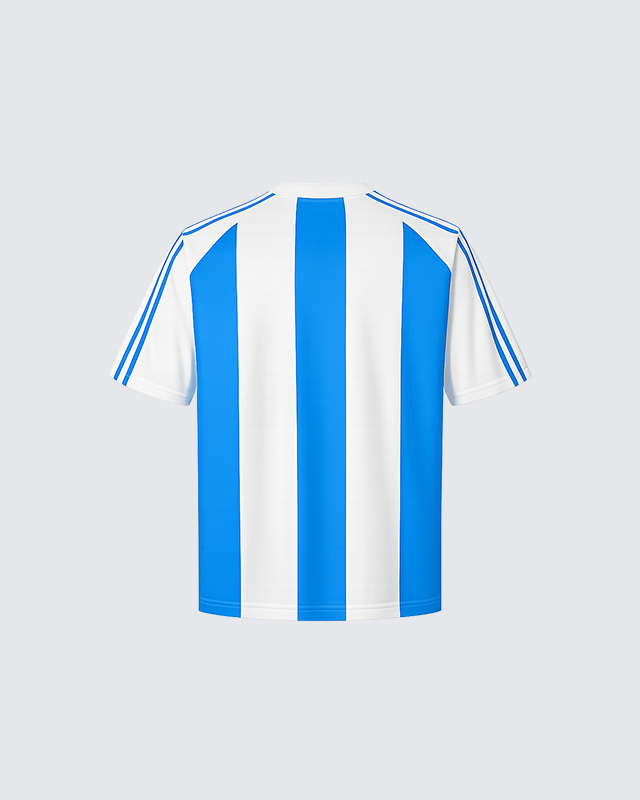 Bird Graphic Striped T-Shirt