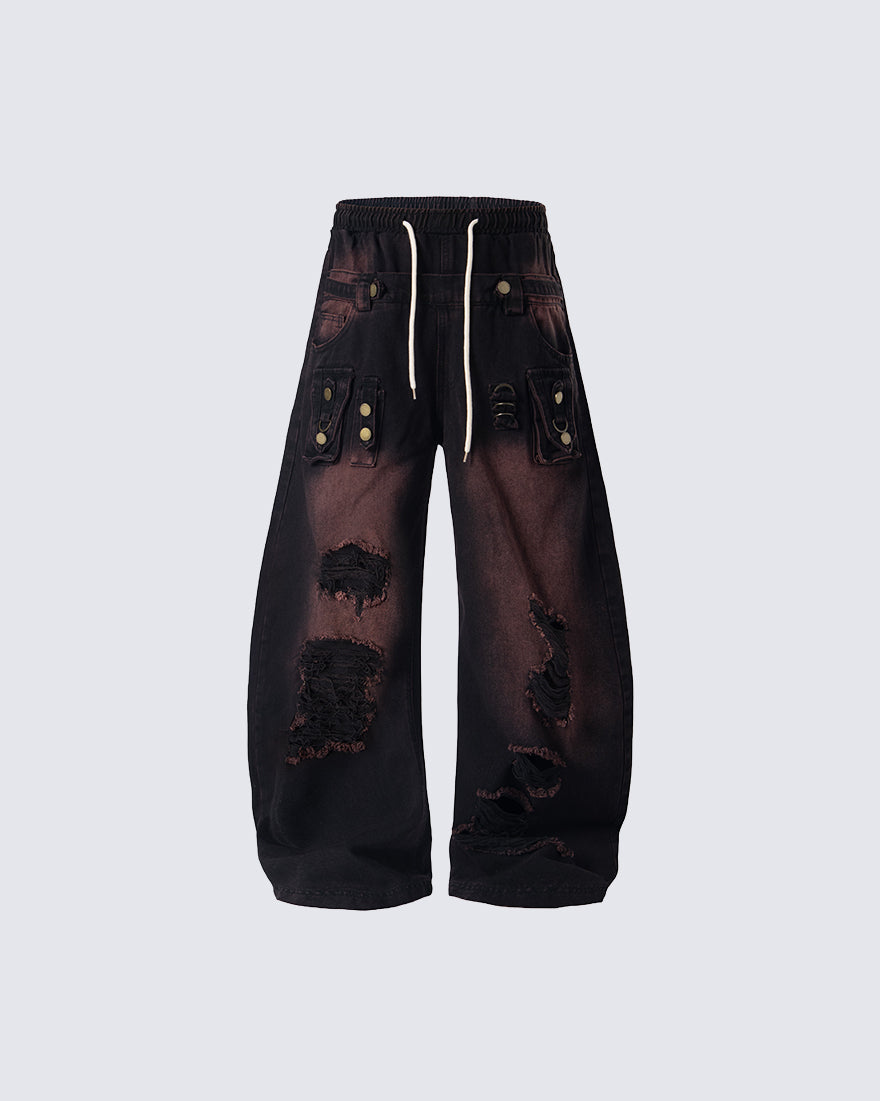 Worn-Out Wasteland Bowie Denim Pants