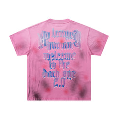Rare Peace Skull Headphones Grunge Graphic Streetwear Tee