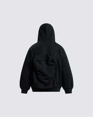 American 3D Backpack Hooded Zip-Up Sweatshirt