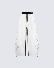 American-Style Minimalist Striped Casual Pants