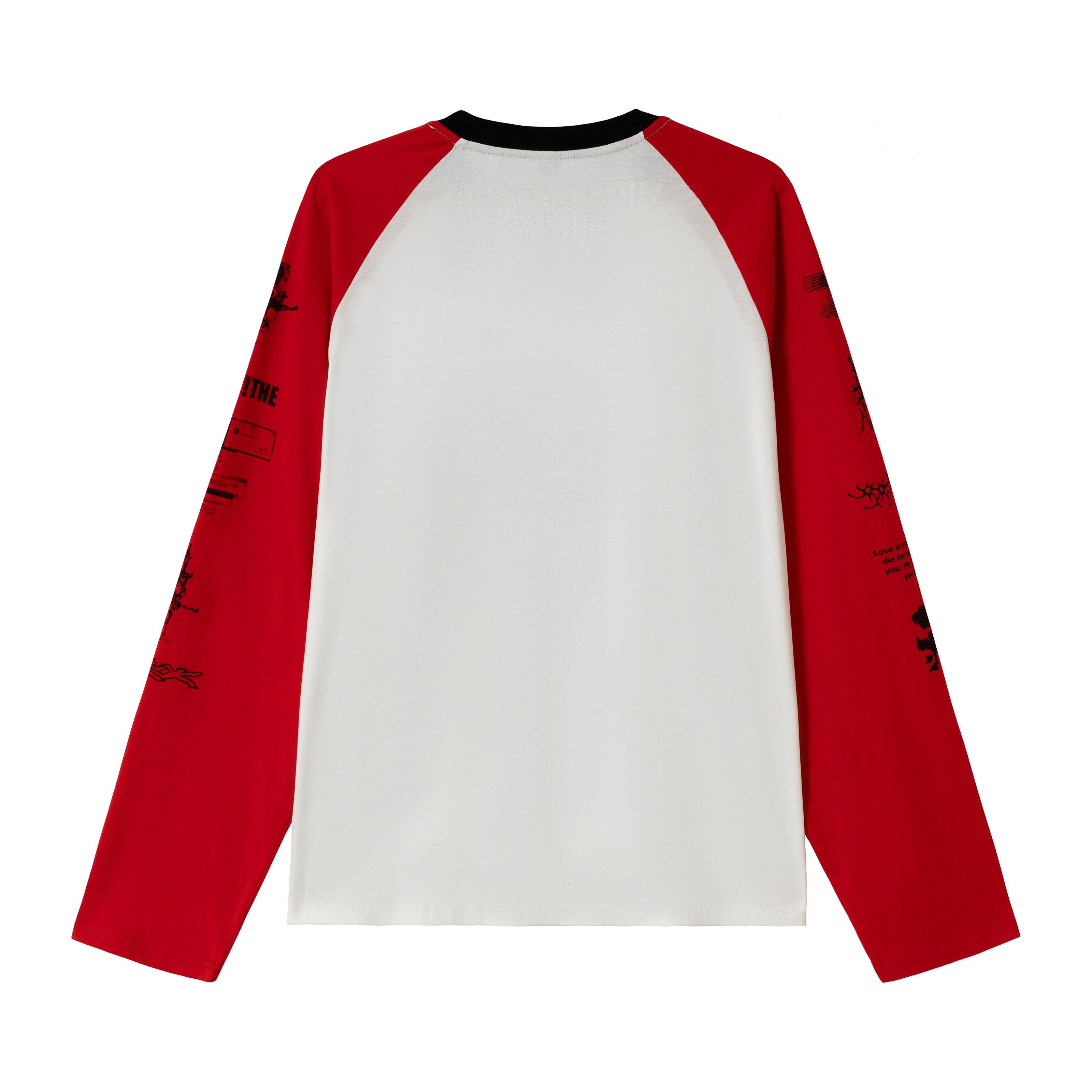 Omirad Graphic Raglan Long-Sleeve T-Shirt