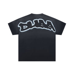 DUAA Roaring Tiger Rhinestone‑Style Graffiti Graphic Tee