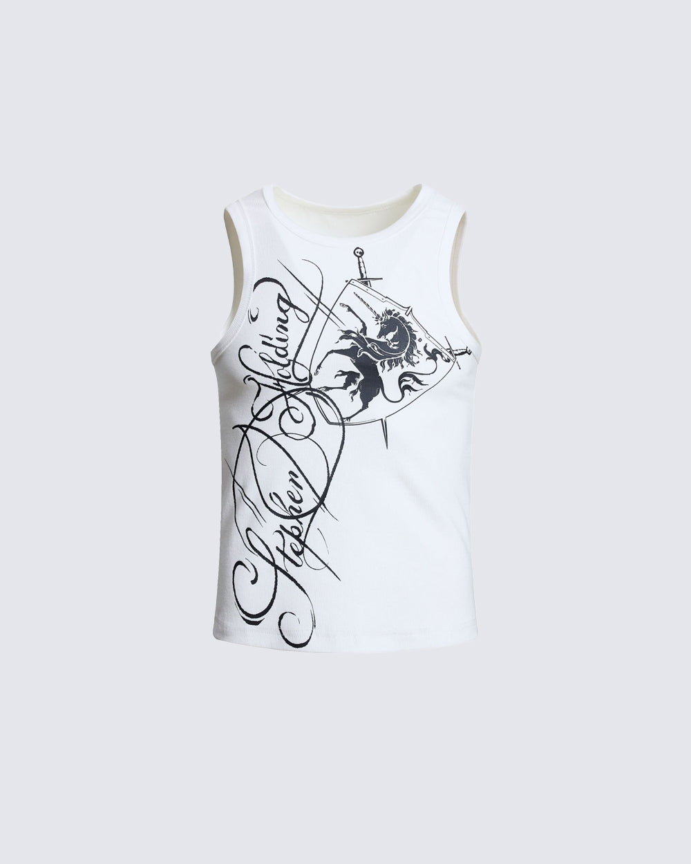 Retro-Style Printed Vest With Unique Design
