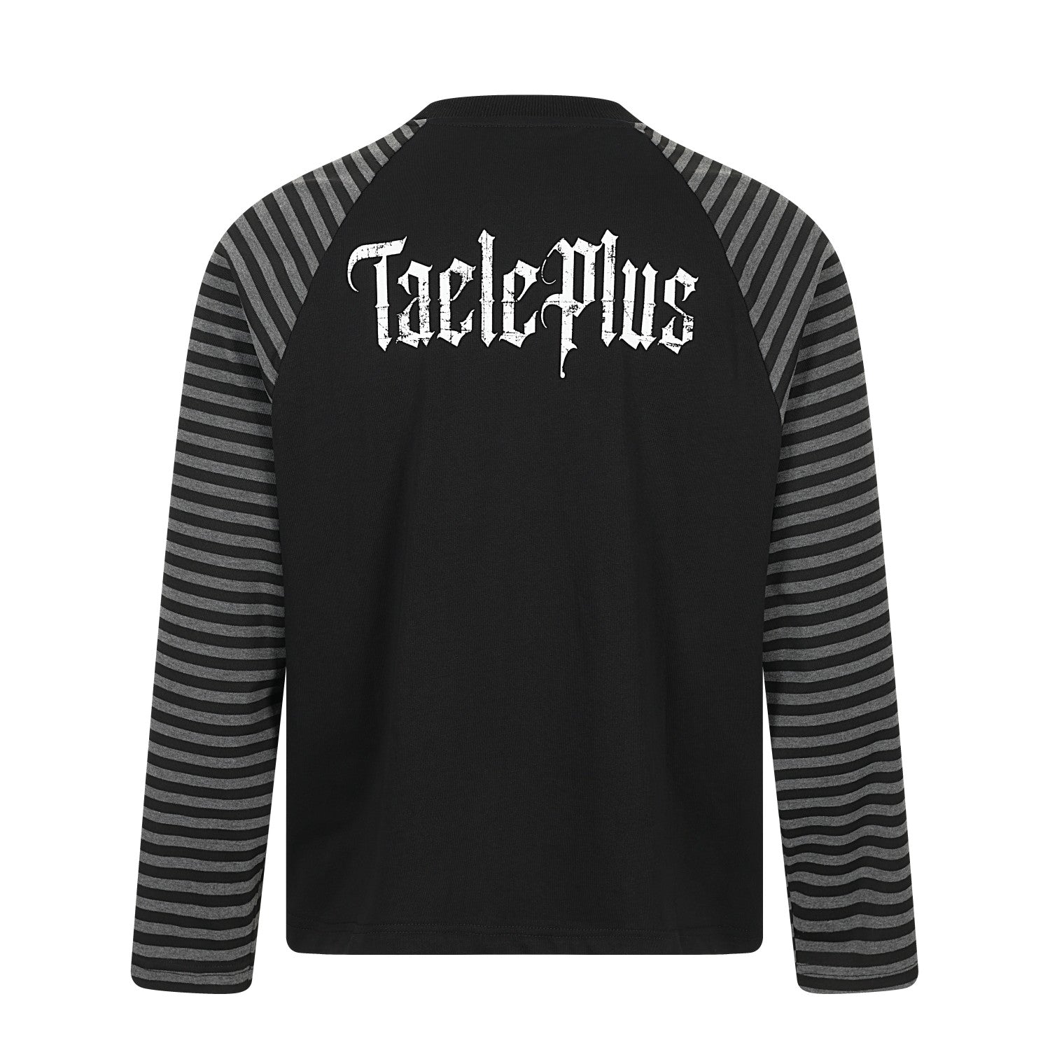 Omirad Gothic Stripe Raglan Long Sleeve Tee