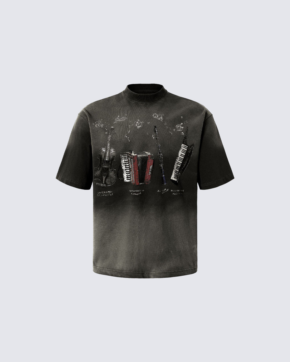 Wasteland Washed Heavyweight T-Shirt New