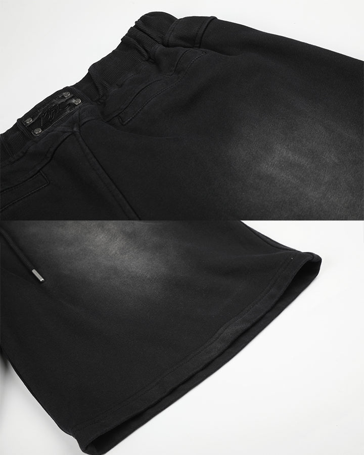 Vintage Washed American High Street Sweat Shorts