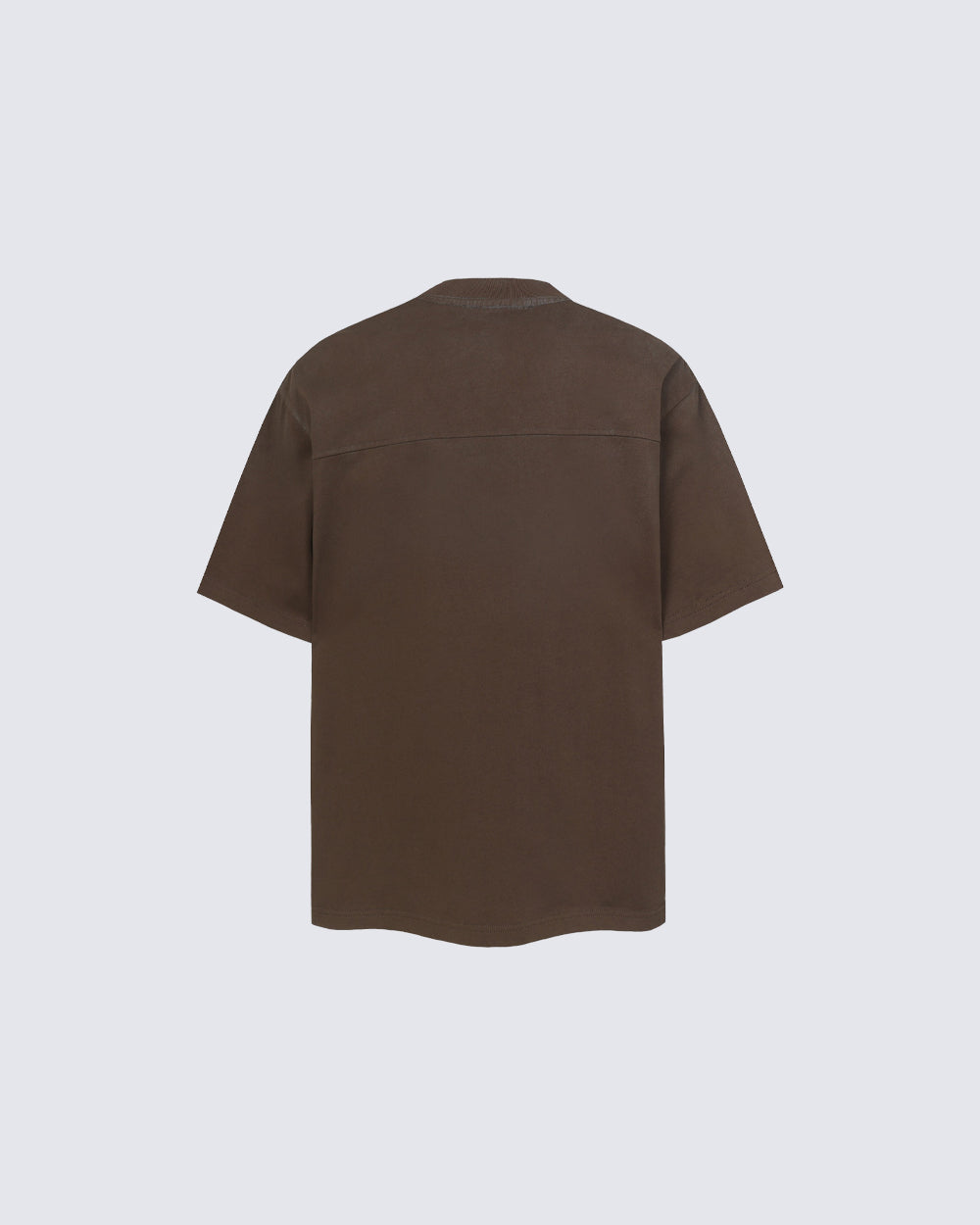 American Deconstructed Colorblock Casual Tee New