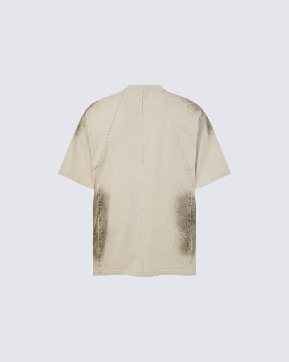 Vintage Spray-Print Distressed Studded New Tee