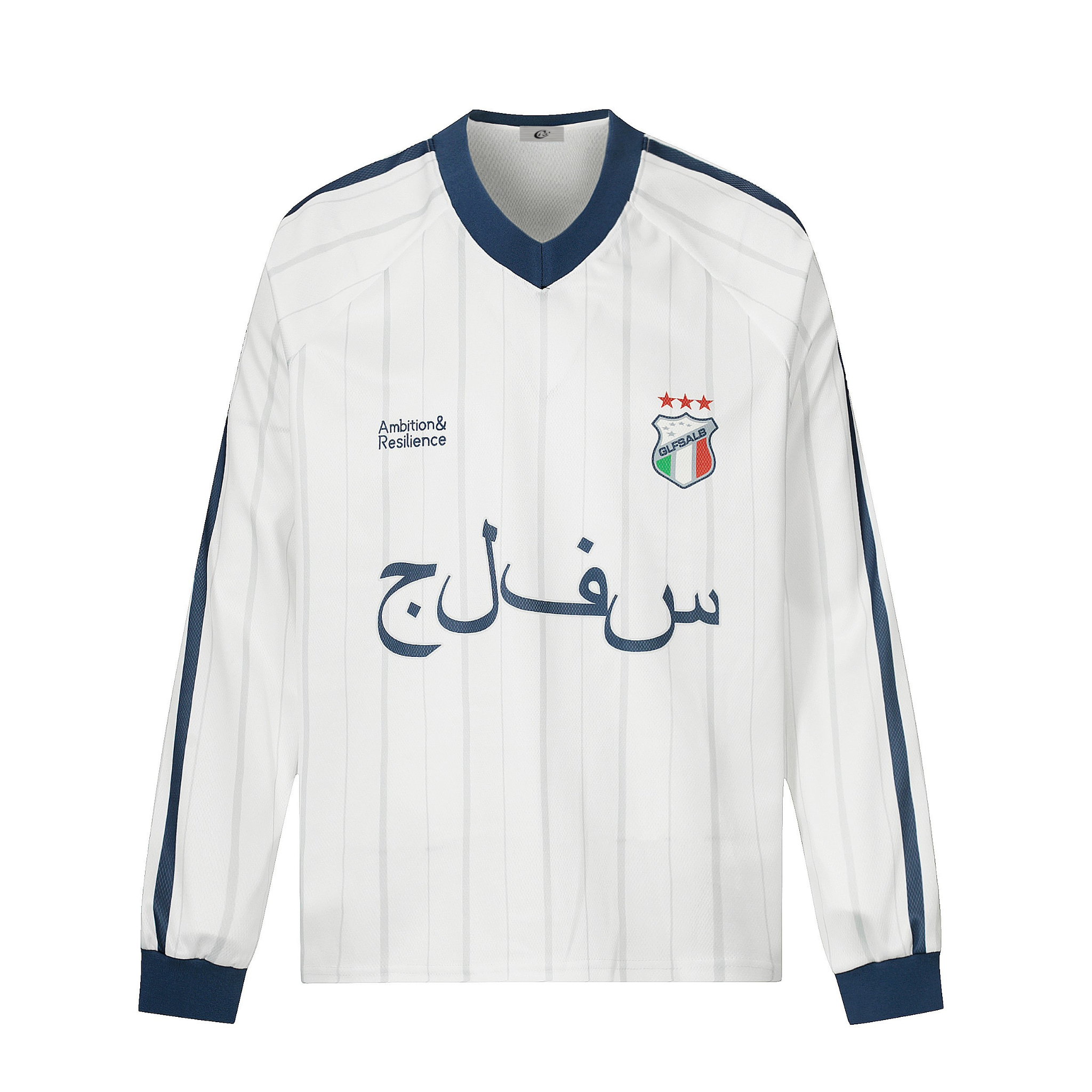 Omirad Retro Pinstripe Long-Sleeve Jersey