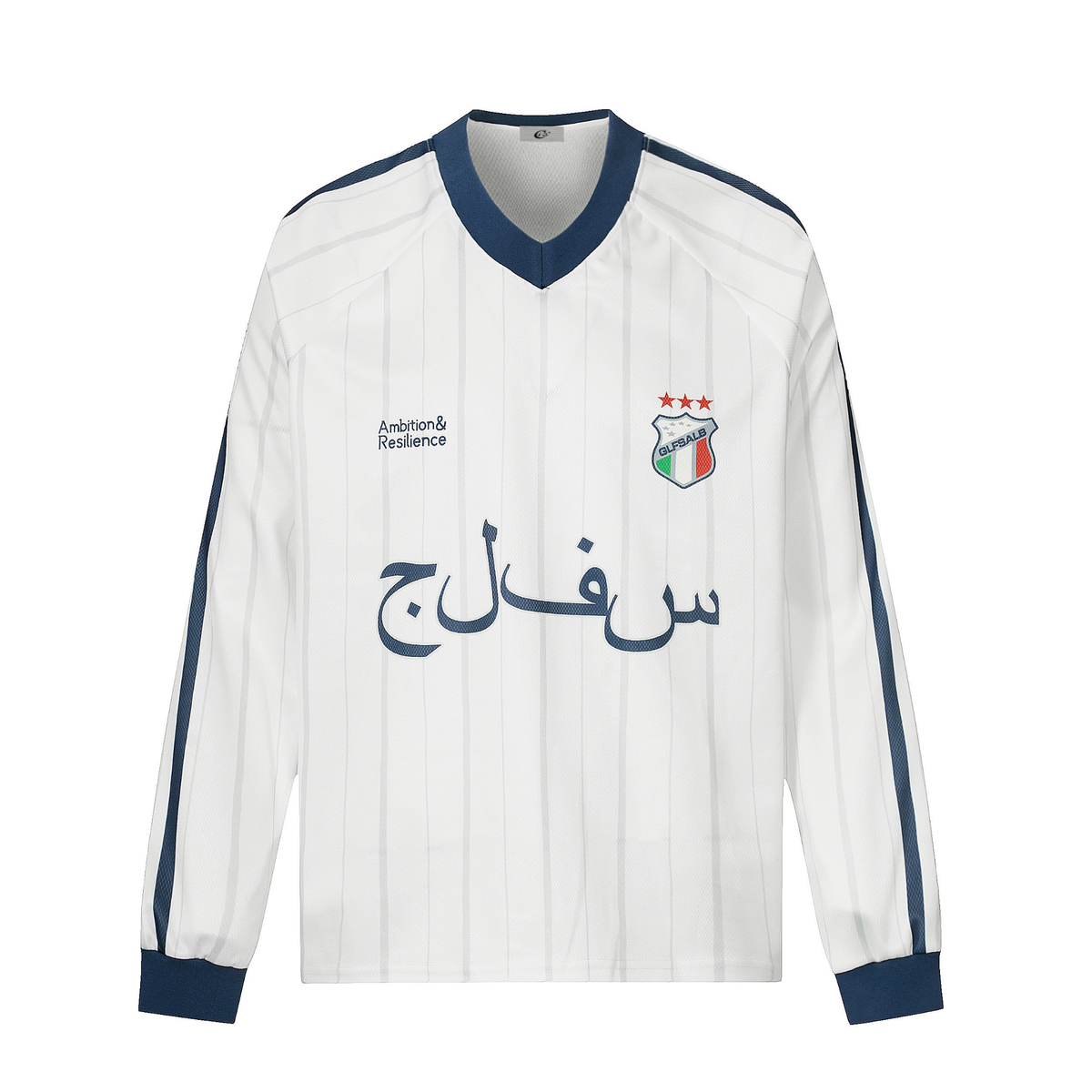Omirad Retro Pinstripe Long-Sleeve Jersey