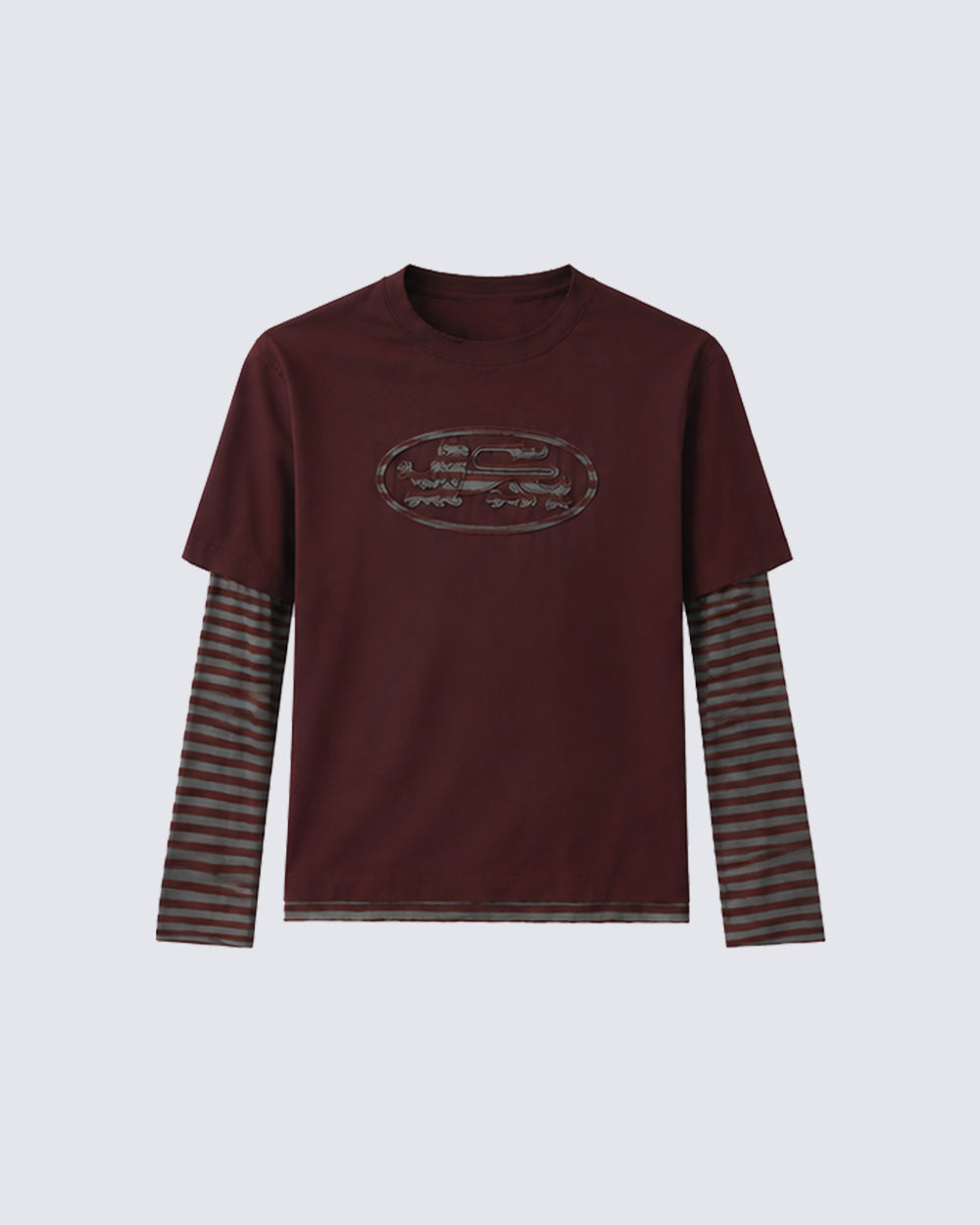 Layered Stripe Long Sleeve Tee
