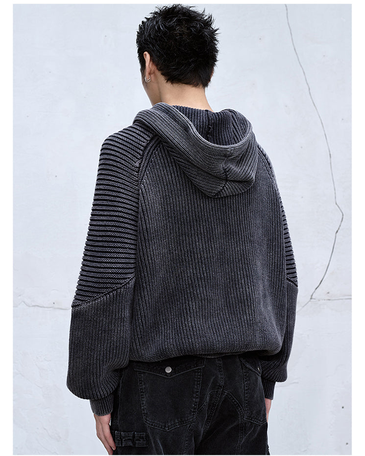 Heavy Craft Casual Knit Sweater