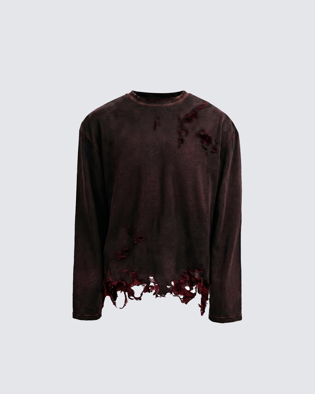 KIIKIO-Post-Apocalyptic Spray-Wash Long Sleeve T