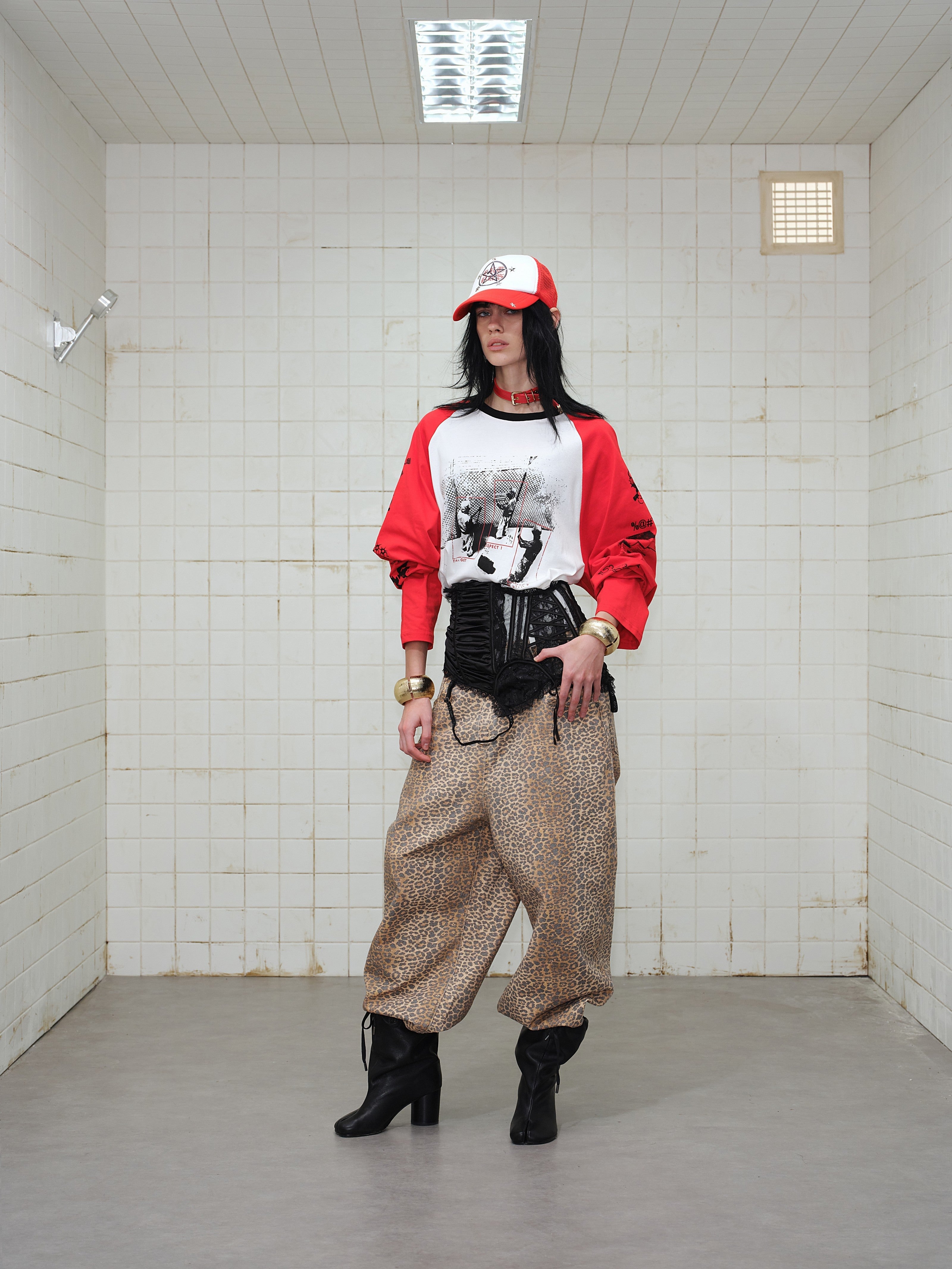 Omirad Graphic Raglan Long-Sleeve T-Shirt