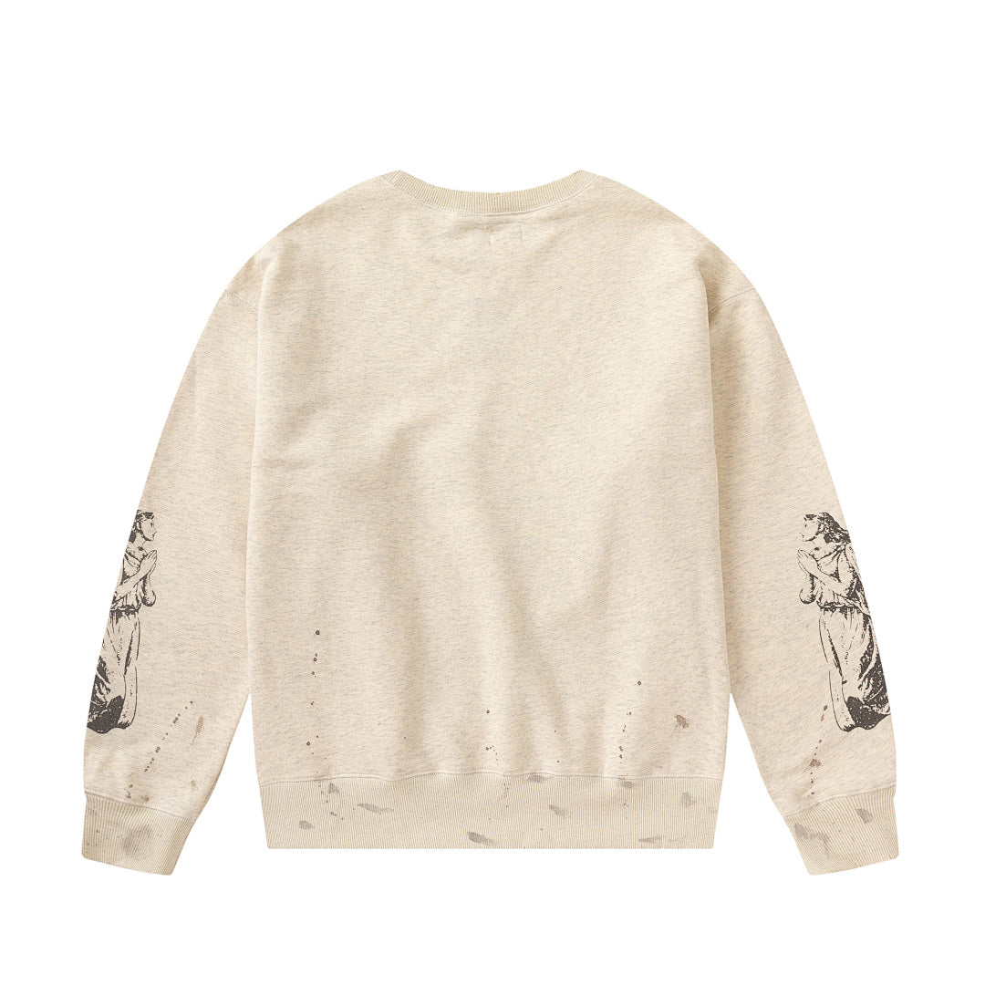 Saint Michael ST331 Multi-Graphic Sleeve Print Sweatshirt