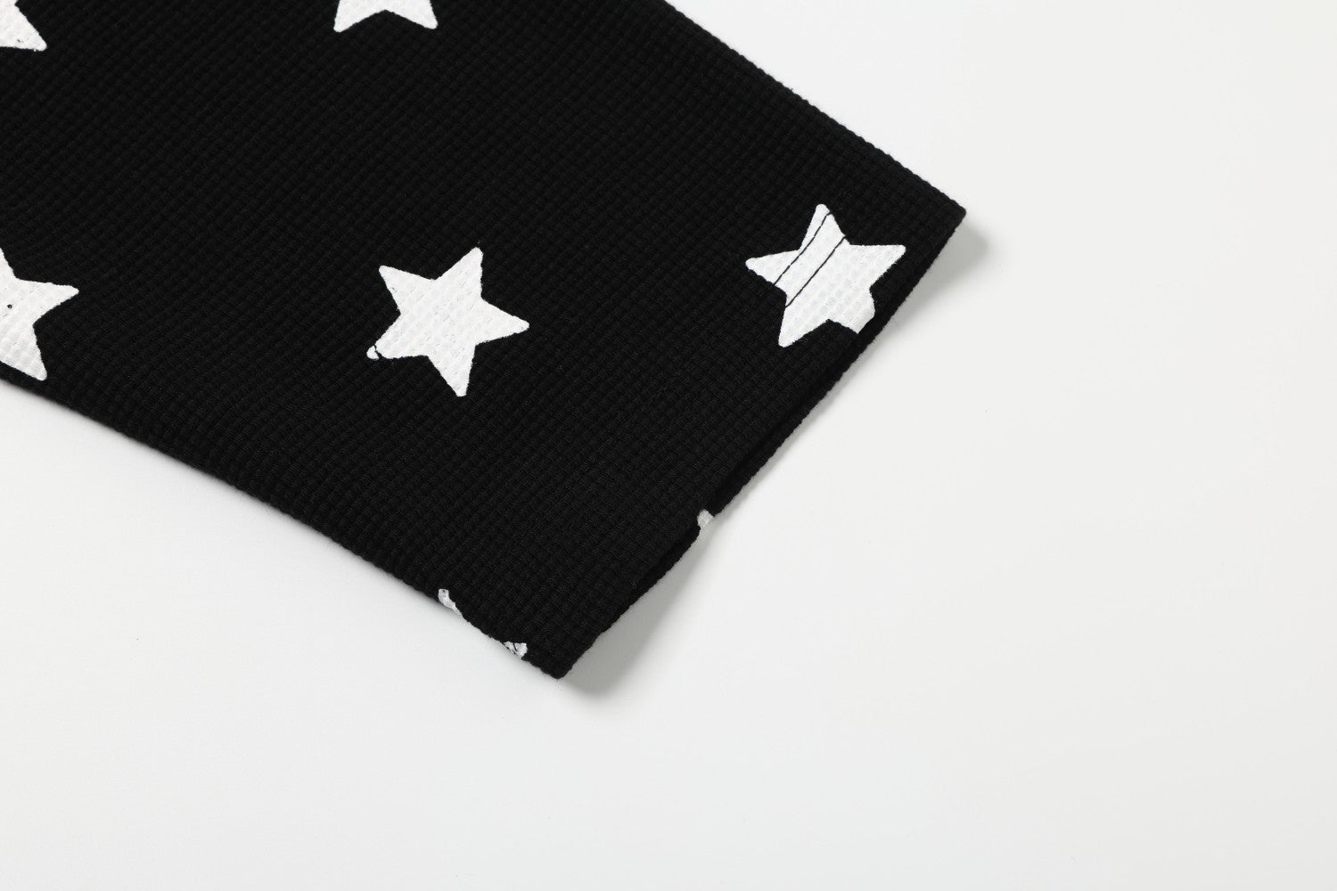 Omirad Star Raglan Waffle Long Sleeve Tee