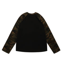 Omirad Camo Raglan Long Sleeve Tee