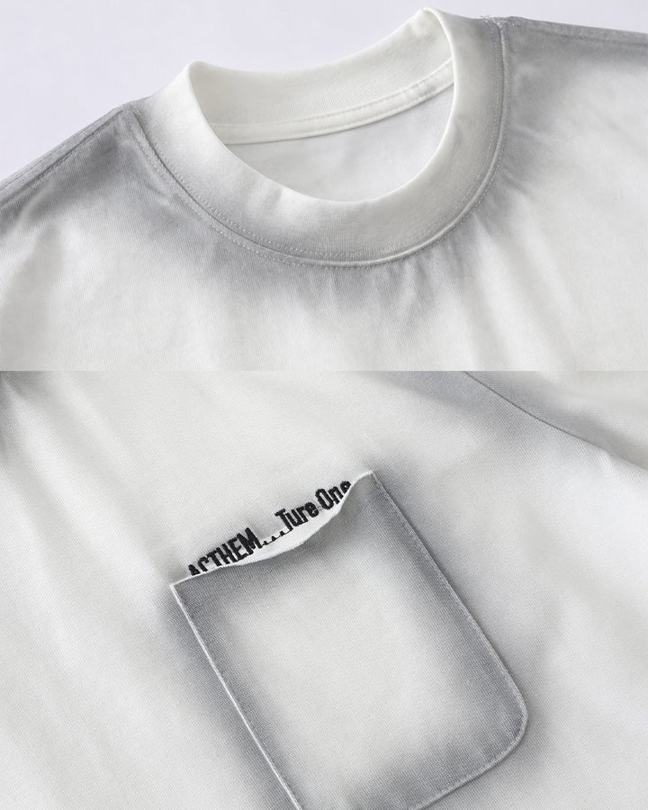 Soft Washed Minimal Pocket Short Sleeve Tee