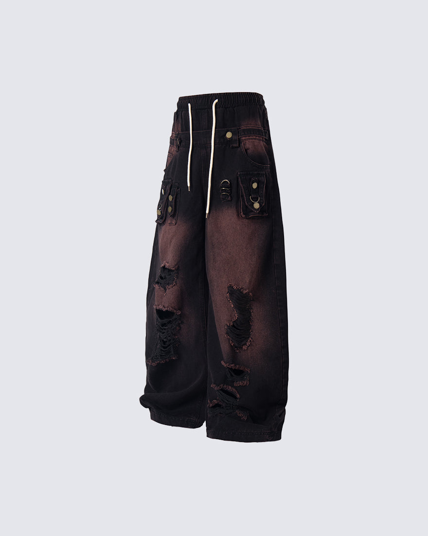 Worn-Out Wasteland Bowie Denim Pants