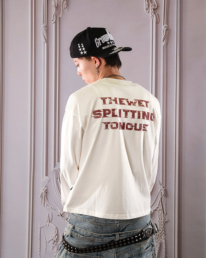 Rolling Stones Tongue Graphic Long Sleeve