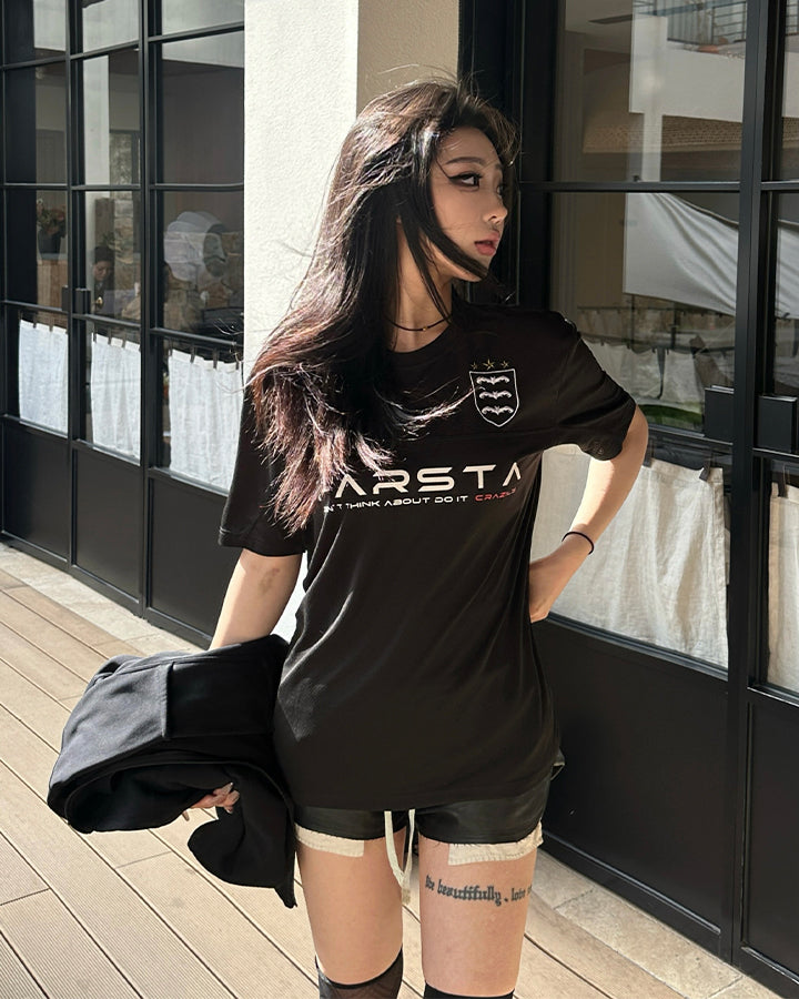American Mesh Embroidered Sports Jersey Tee