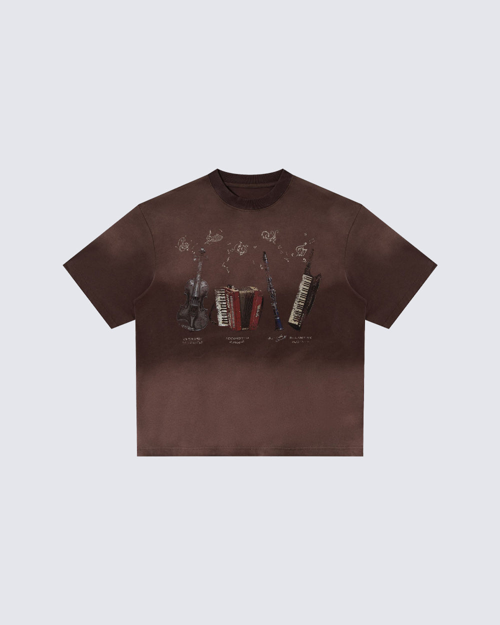 Wasteland Washed Heavyweight T-Shirt New