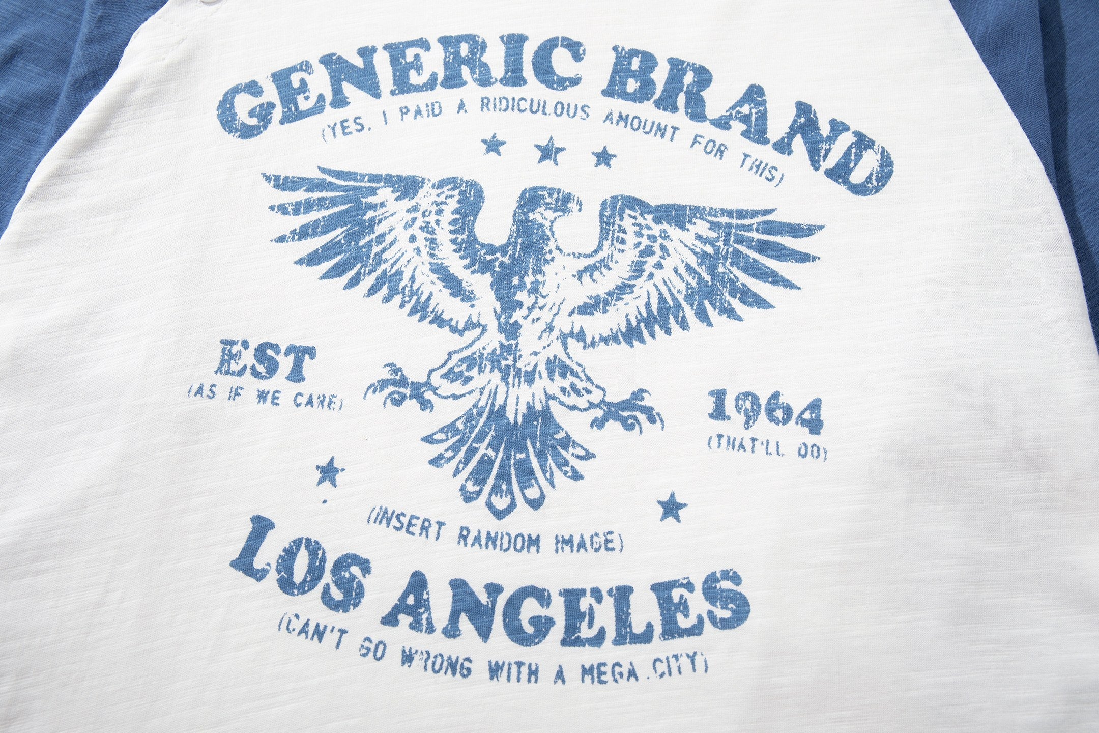Omirad Vintage Eagle Raglan Long Sleeve