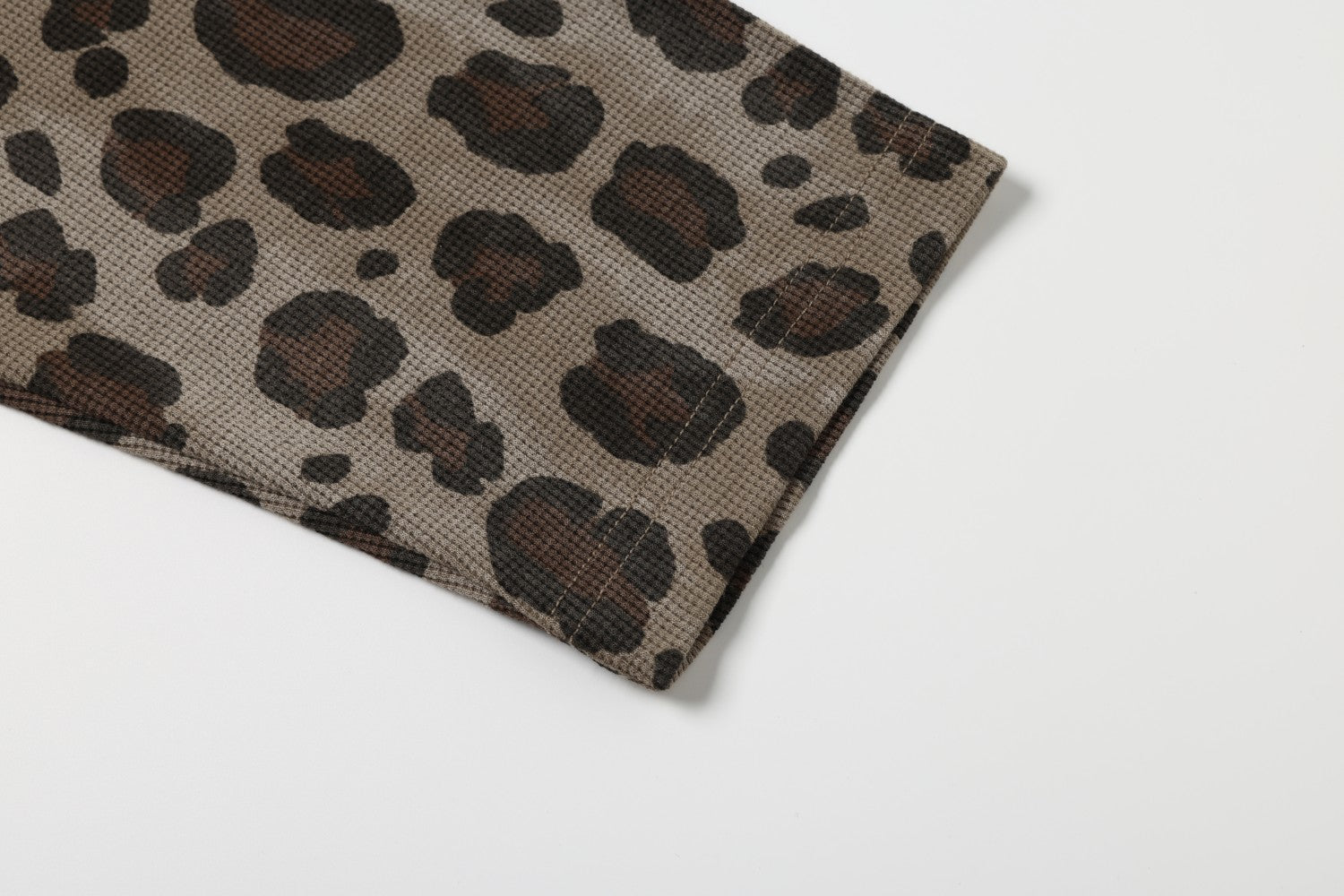 Omirad Leopard Raglan Long Sleeve T-Shirt