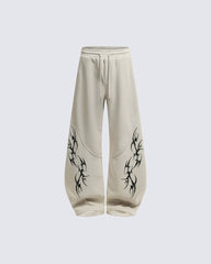American Machete Hip Hop Draped Casual Pants