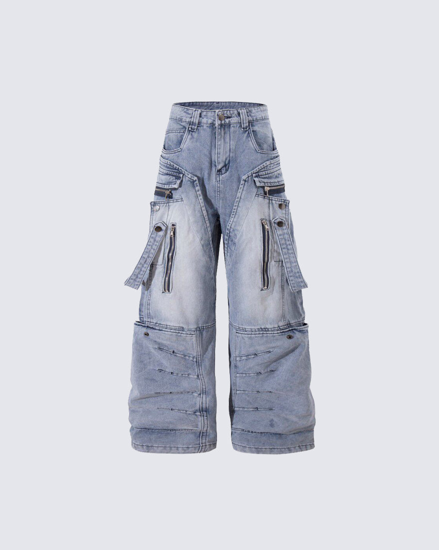 American Heavy-Duty High-Street New Jeans