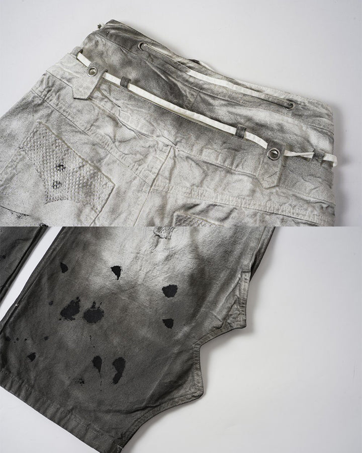 American Heavy-Duty Wasteland Double-Waist Jeans
