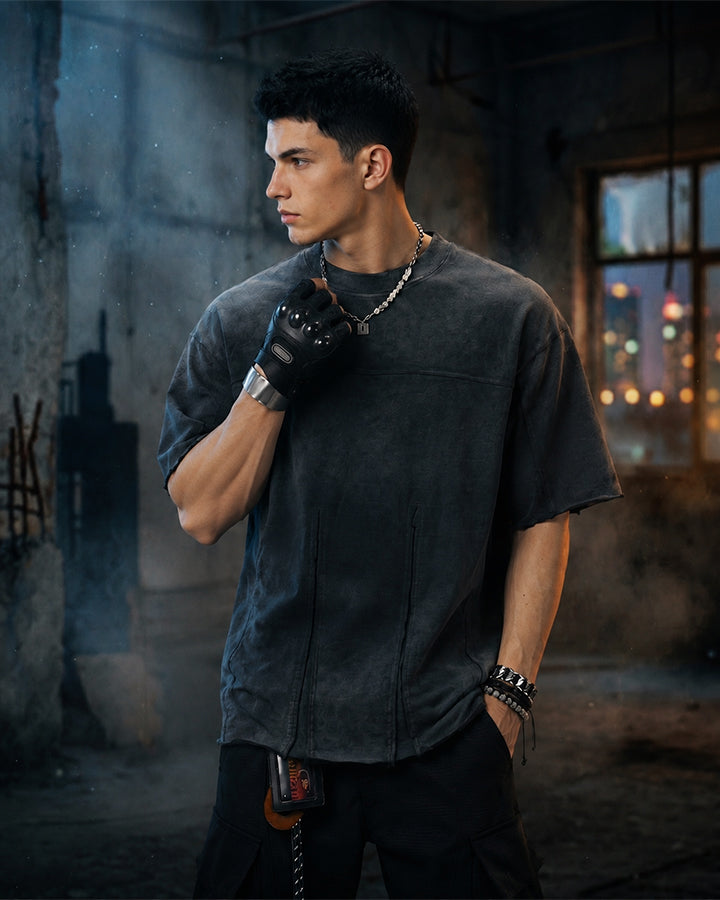 New Wasteland Washed & Distressed T-Shirt